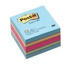 3M 2056Rc PostIt Memo Cube 76 X 76Mm Ribbon Candy