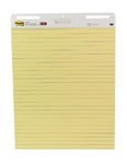 3M 561 PostIt Easel Pad Ruled Yellow 635 X 775Mm