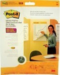 3M 566 PostIt Wall Pad 508X609Mm White 20 Sheets Pack 2