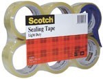 3M Ab010559321 Fps6 Scotch Sealing Tape With Bonus Dispenser 48Mm X 50M Pack 6