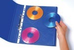 Marbig Cd Dvd Pockets 3 Capacity A4 Pack 10