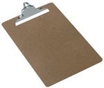 Marbig Clipboard Masonite Foolscap Solid Clip
