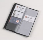 Marbig Excellency Business Card Holder 96 Capacity Black