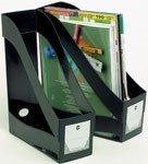 Marbig Enviro Magazine Holder Stacking Black