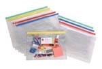 Marbig Clear Case Wallet A4 335X245Mm Assorted Colours