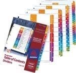Avery 9920121 L74116 Readyindex Dividers Parts 16