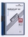 Durable Duraclip Files Portrait 60 Sheet Capacity A4 Dark Blue