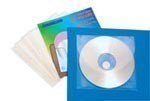 Cumberland Self Adhesive Cd Wallets Pack 5