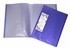 Colby H253A10 Harlequin Display Book With Insert Covers A4 10 Pocket Purple