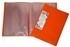 Colby H253A20 Harlequin Display Book With Insert Covers A4 20 Pocket Orange