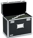 Leitz Vaultz Mobile Filing Case Foolscap Black
