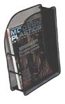 Italplast I 342 Magazine Stand Wire Mesh Black