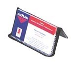 Italplast I 347 Wire Mesh Business Card Holder Black