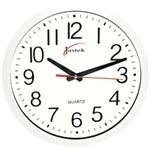 Jastek Round Clock 30Cm White
