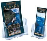 DeflectO 74901 Standard Brochure Holder A5 Single Tier