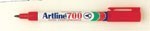 Artline 700 Permanent Marker Fine Bullet 07Mm Red