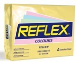 Reflex Colours Copy Paper A4 80Gsm Yellow 500 Sheet