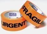Stylus 455 Printed Fluoro Packaging Tape Fragile
