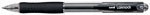 UniBall Laknock Sn100Mbk Ballpoint Pen Retractable Medium 10Mm Black
