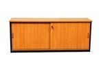 Ys Design Oxley Credenza 1200 X 450 X 730Mm Beech Ironstone