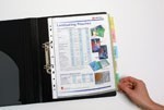 Marbig Dividers Pp A4 Colour Pocket 5 Tab