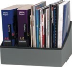 Marbig Phone And Magazine Booth Grey