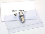 Rexel Convention Cardholders Pin And Clip Box 50