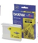 Brother Lc-57Y Inkjet Cartridge Yellow