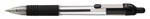 Zebra Zgrip Retractable Black Ballpoint Pens Medium Tip Box 30