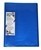 Colby H-253A-20 Harlequin Display Book With Insert Covers A4 20 Pocket Blue