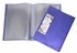 Colby H-253A-20 Harlequin Display Book With Insert Covers A4 20 Pocket Purple