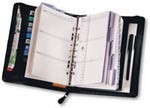 Debden Desk Dk2299 Dayplanner Pu Zip Closure 216X140Mm Black