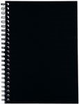 Spirax 512 Hard Cover Notebook A4 297 X 210Mm Black 200 Page