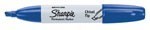 Sharpie Permanent Marker Chisel Point Blue