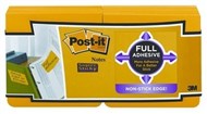3M F33012Ssy PostIt Super Sticky Full Adhesive Notes Yellow 12 Pads