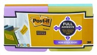 3M F33012Ssau PostIt Super Sticky Full Adhesive Notes Ultra Colour 12 Pads