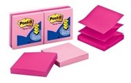 3M R3306Pnk PostIt Pop Up Notes Pink Pack 6