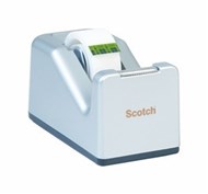 3M Scotch 810K2C28S Magic Tape With Bonus C28 Silver Dispenser 19Mm X 25M Pack 2