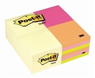 3M 654-Cyp-24Va Post-It Original Notes Value Mixed Pack 100 Sheets Per Pad 76 X 76Mm Yellow/Ultra Pack 24