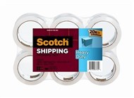 Scotch 3850-6 Heavy Duty Shipping Packaging Tape 48Mm X 50M Pack 6