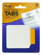 3M 687Y3 Post-It Note Taking Tabs 76.2 X 88.9Mm Yellow Pack 10 Sheets