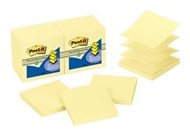 3M R330-Rp Post-It Recycled Pop-Up Notes 100 Sheets 76X76Mm Yellow Pack 12