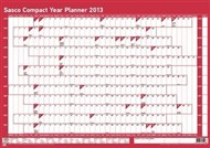 Sasco 2026 Compact Year Planner 420X594Mm