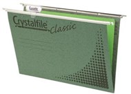 Crystalfile Suspension Files Classic Foolscap 111130 Box 50