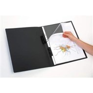 Marbig Refillable Display Book Portrait A3 20 Pocket Black