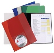 Marbig Premier Flat File A4 Red