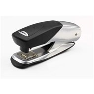 Rexel Matador Pro Half Strip Stapler Silver Black