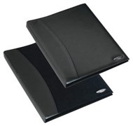 Rexel Soft Touch Smooth Display Book 24 Pocket Black