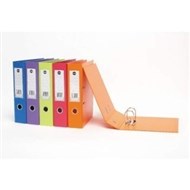Marbig Summer Colours Pvc Lever Arch File A4 Assorted Box 10
