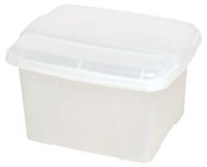 Crystalfile Mini Porta Box With Lid 20L Clear